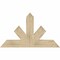 Ekena Millwork Saratoga Rough Sawn Timber Gable Bracket, Douglas Fir, 48"W x 28"H x 4"D x 6"F, 14/12 Pitch GBW048X28X0406SAR00RDF - alternate 1